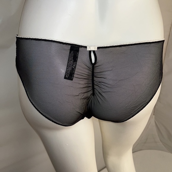 Victoria’s Secret Sexy Little Things satin mesh lace and rhinestone panty - Picture 3 of 9